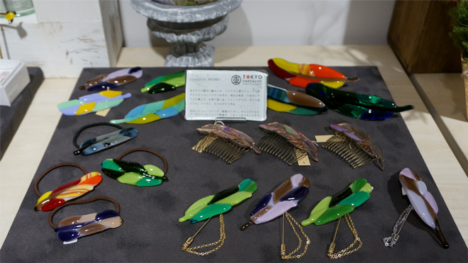 Glass & Art MOMO & Tida Flower Christmas exhibition 2015