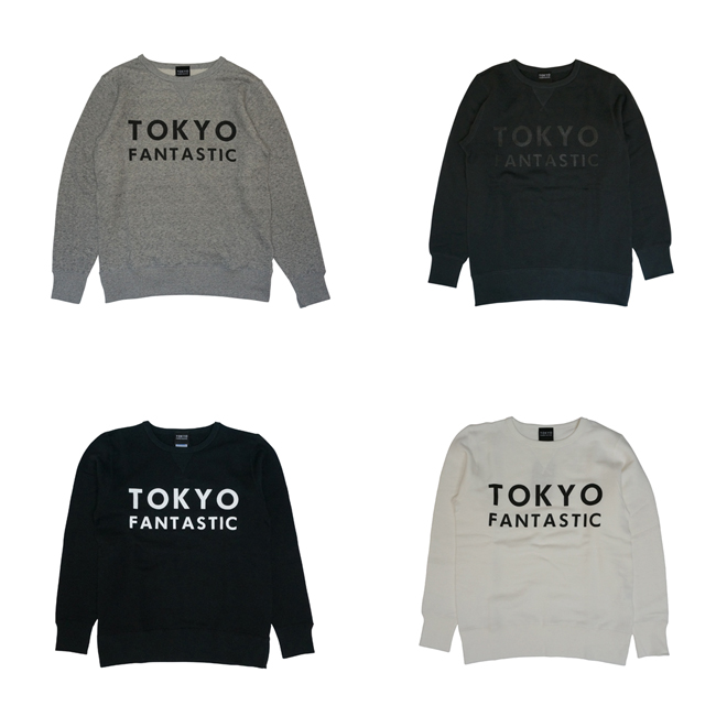 TOKYO FANTASTIC ブランドロゴ フレンチテリー クルーネック スウェット