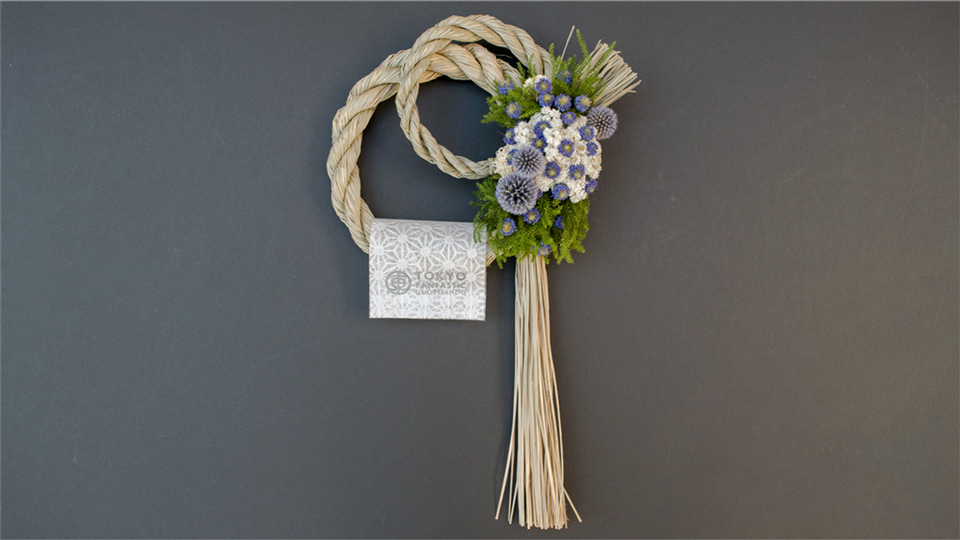 Tida Flowerのしめ縄リース オンラインストア通販モデル