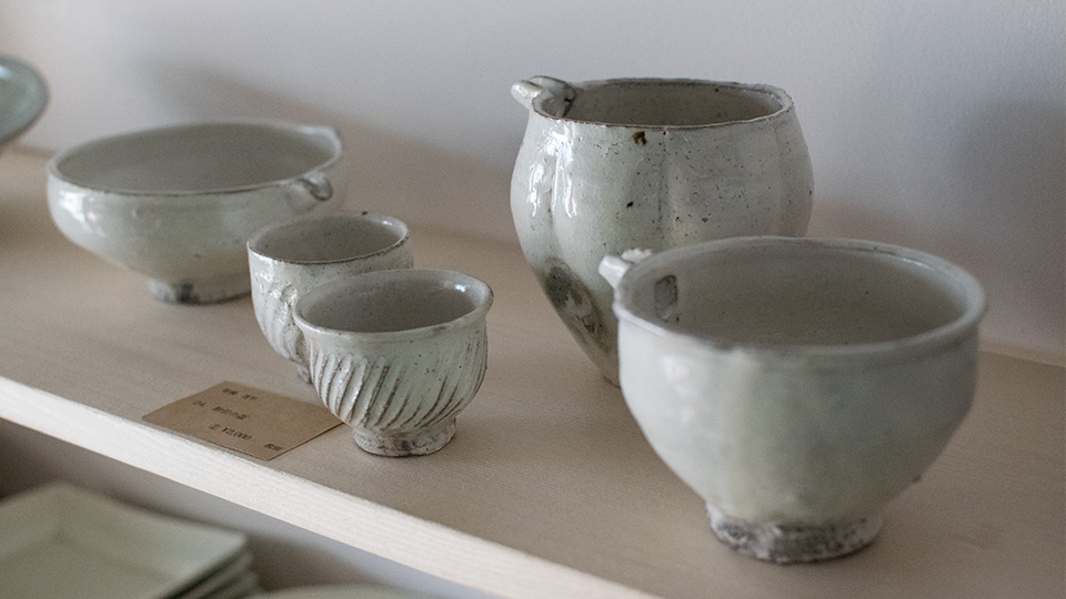 財満晋平 うつわ展 陶器 白磁