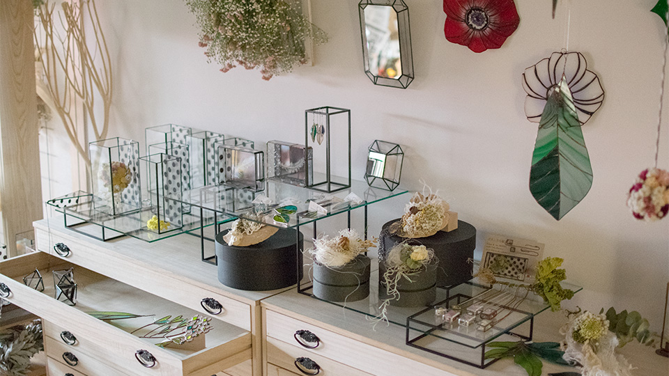 ボタニカル展 Glass & Art MOMO with Tida Flower