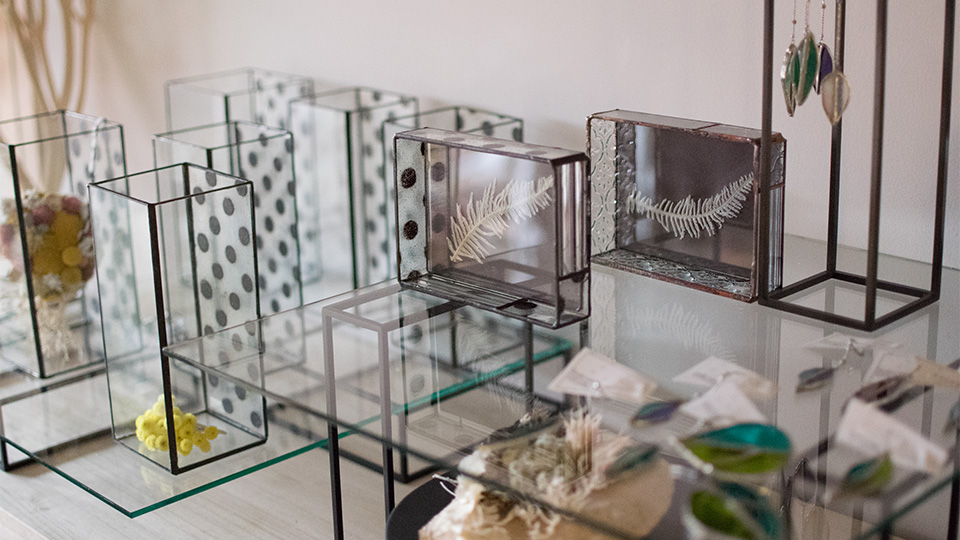 ボタニカル展 Glass & Art MOMO with Tida Flower