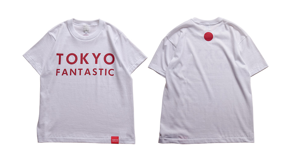 JAPAN T-shirt by TOKYO FANTASTIC 正面&背面 Front & Back