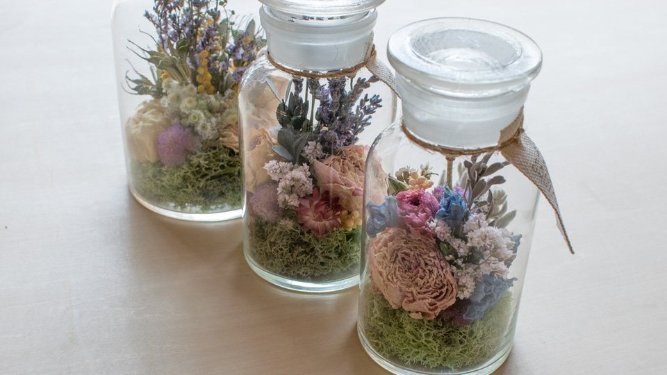 Tida Flowerのフラワーボトル