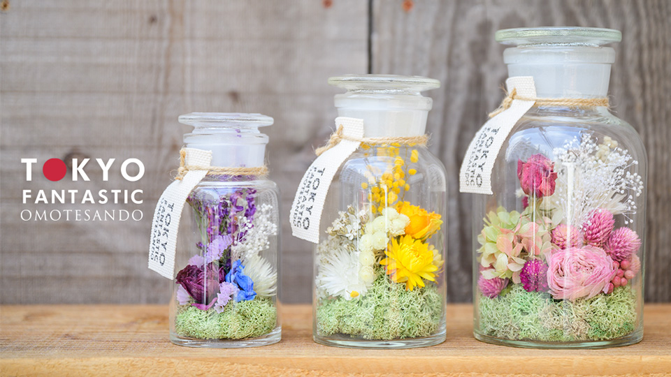 Tida Flower のフラワーボトル、通販開始です!