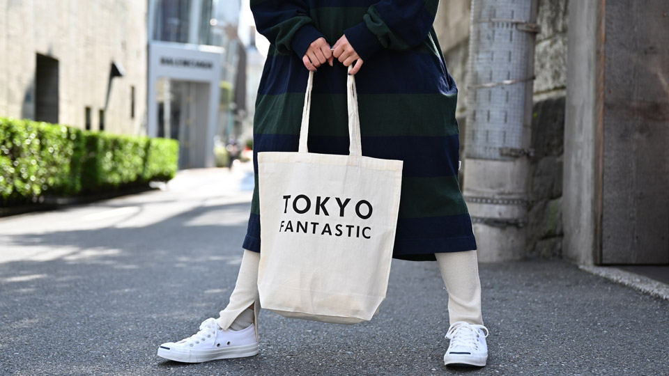 インド産オーガニックコットンのエコバッグ。