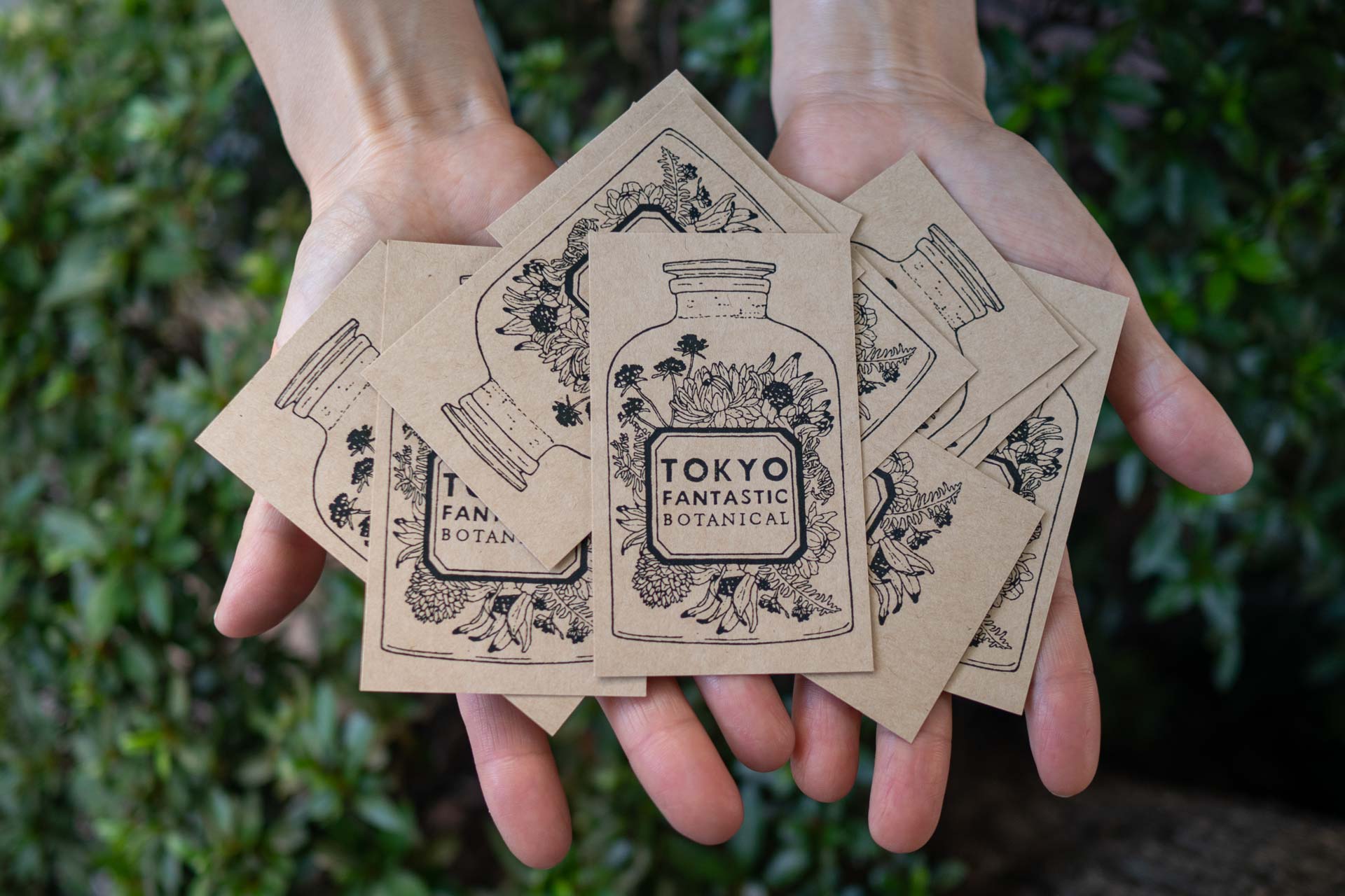TOKYO FANTASTIC BOTANICAL ブランドマークスタンプ Designed by HUTTE.