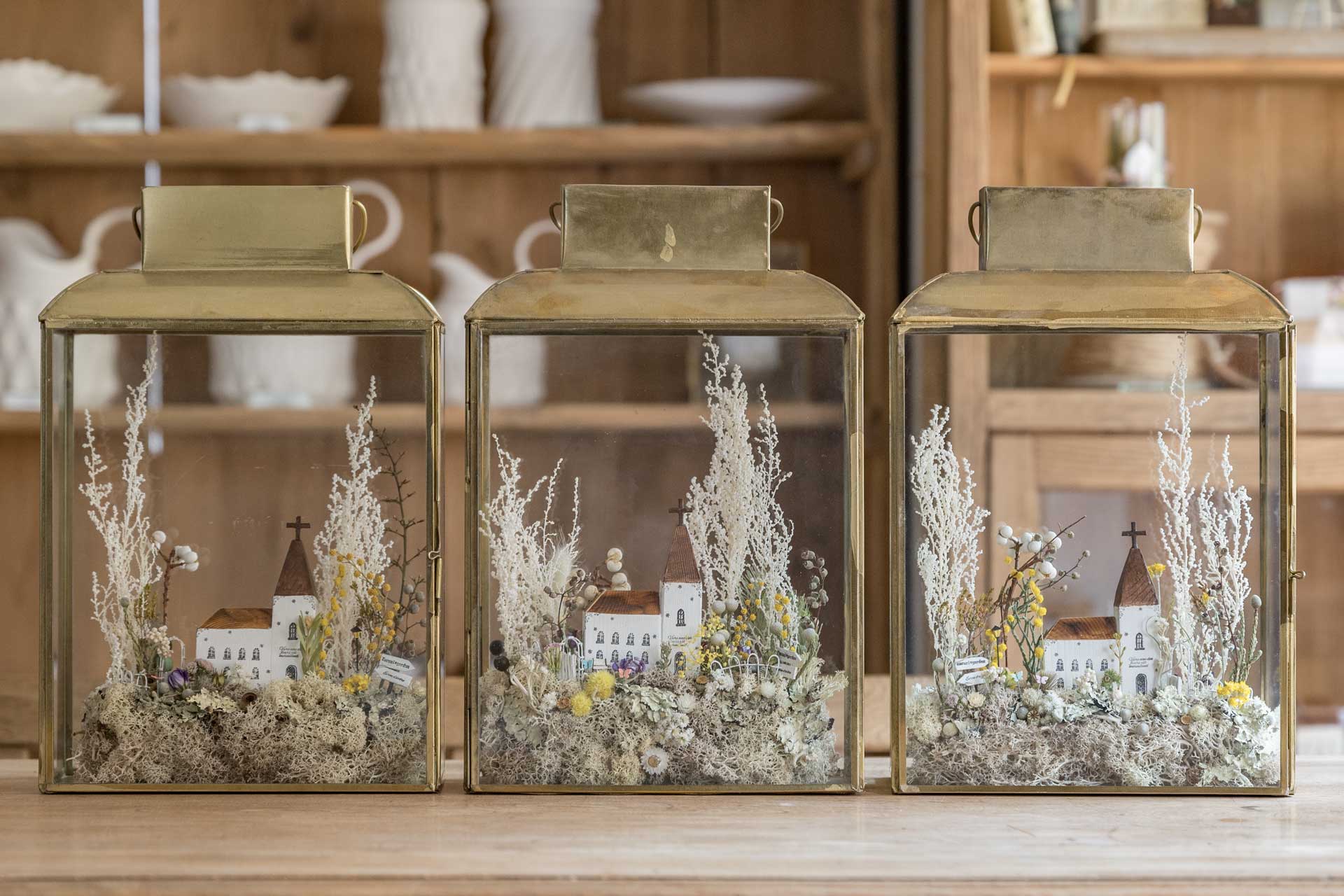 くるみガーデン個展「小さな森のティーパーティー」Tida Flower & Kurumi Garden コラボ作品