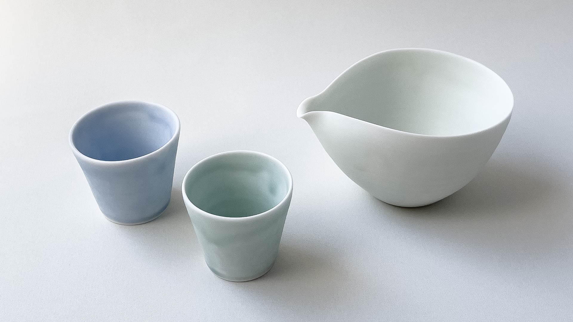 片口とおちょこ(猪口) 町田幸うつわ展 7/19-8/5, 2022【青山店】