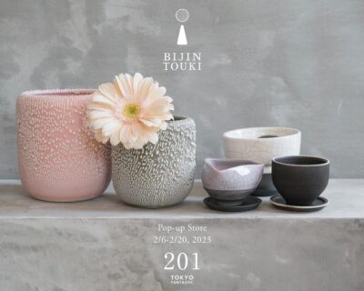 BIJIN TOUKI ポップアップ 2/6-2/20, 2023