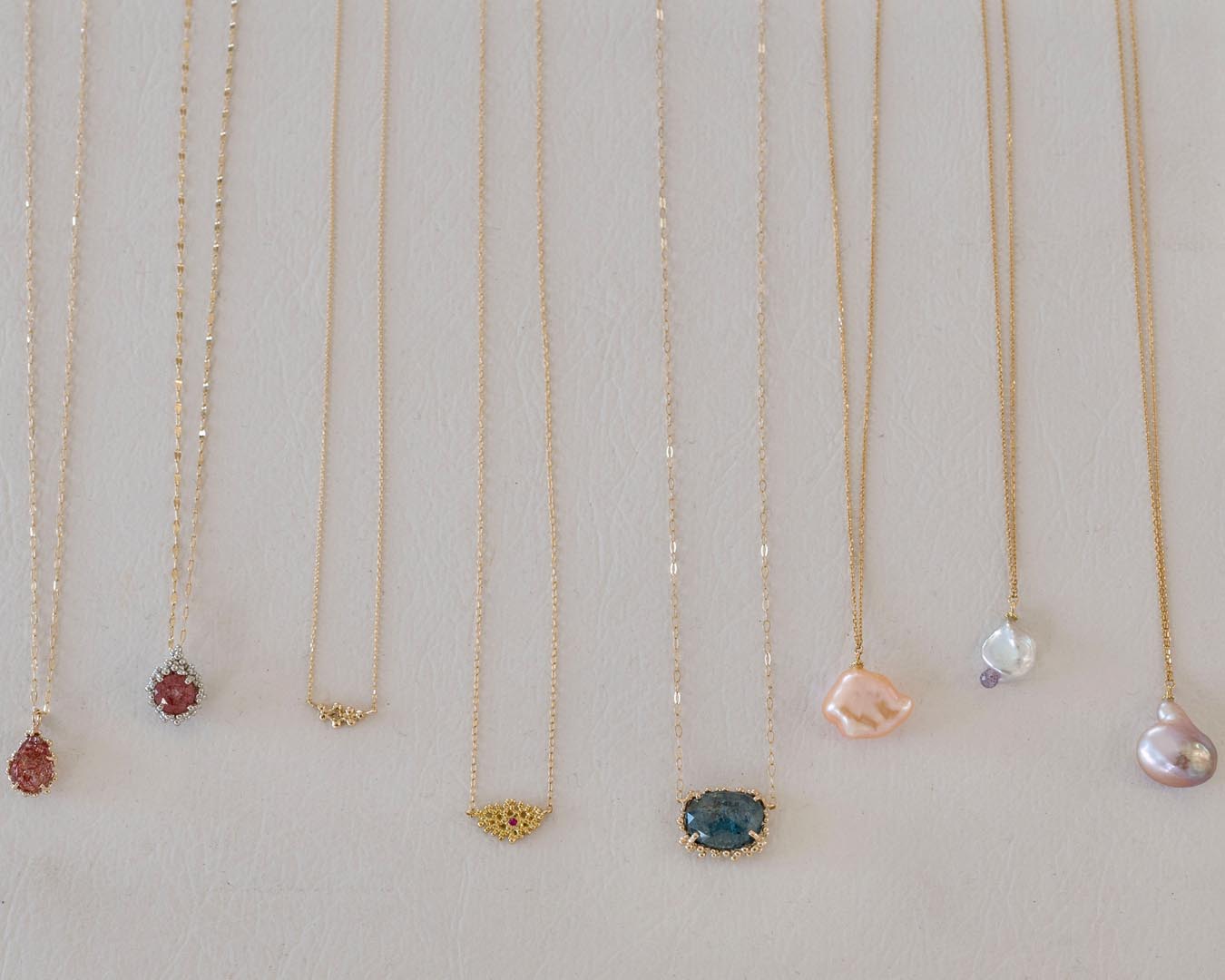 天然石ネックレス SUNI Art & Jewellery 個展 「We are here.」 2/25-3/12, 2023