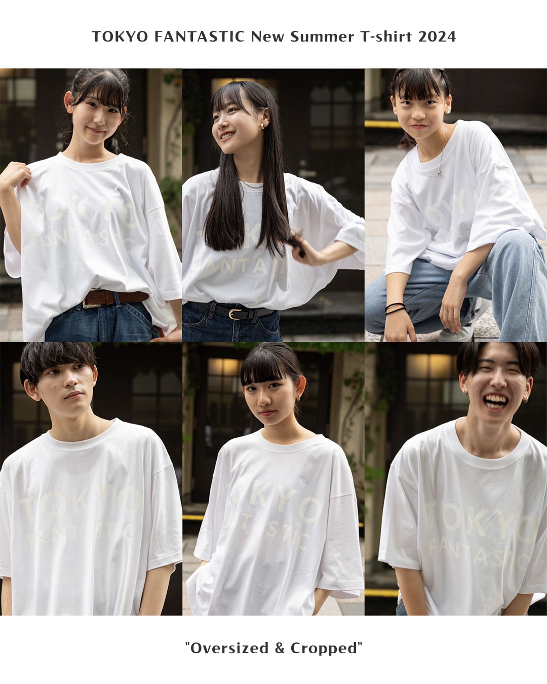 TOKYO FANTASTIC BIG T-shirt 2024 Oversized & Cropped