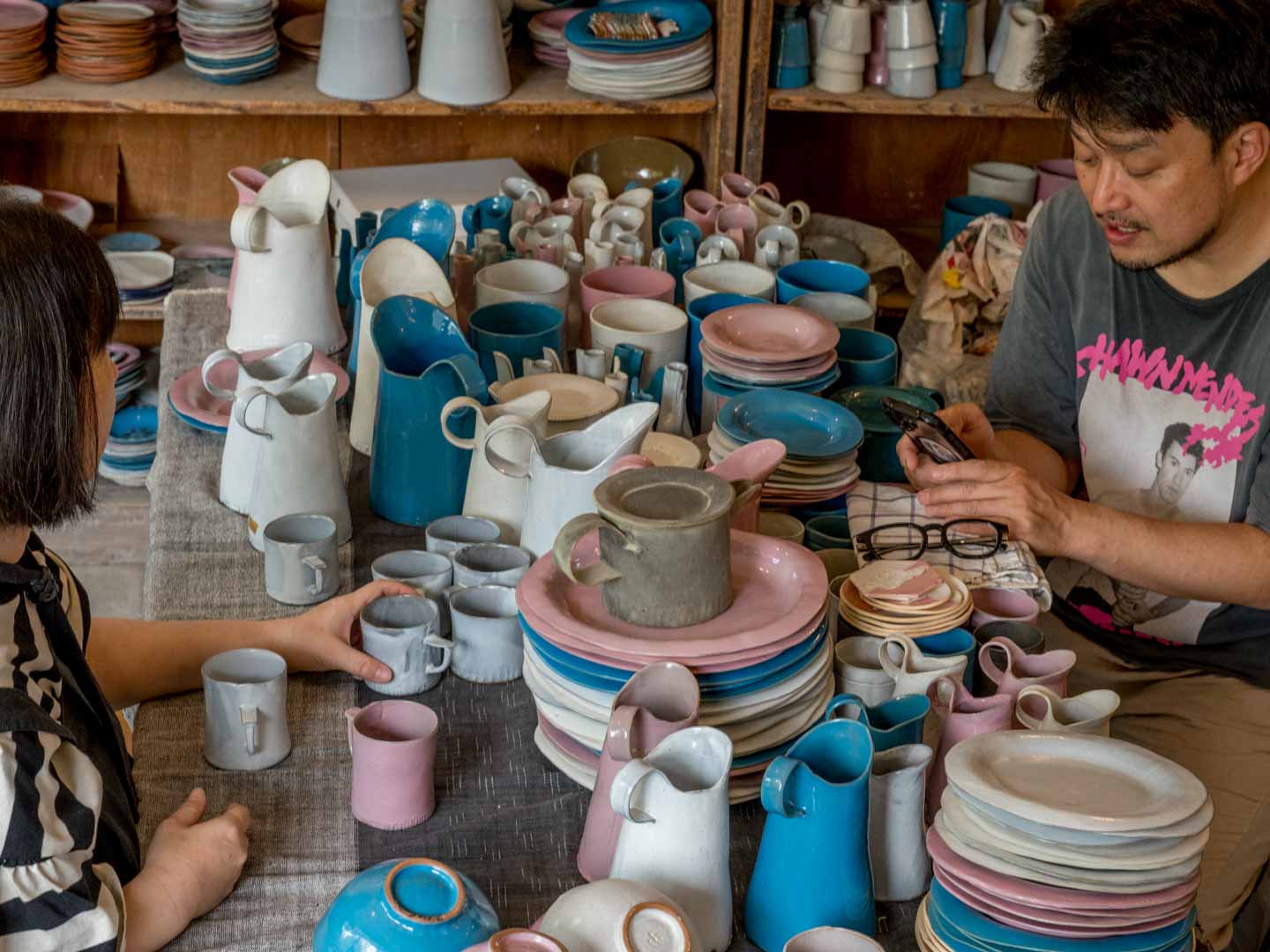 teto ceramics 石井啓一 | アトリエにて